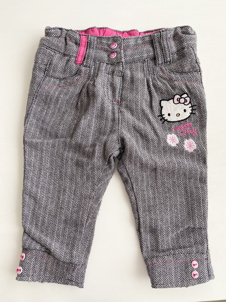 Pantaloni fetite Hello Kitty marime 80