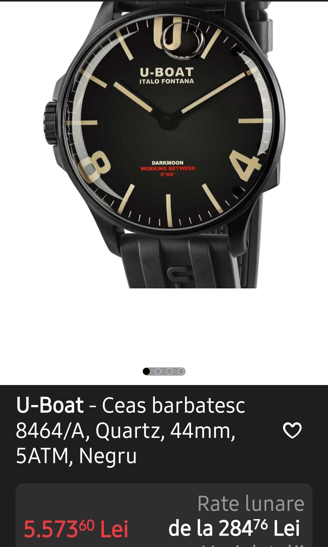 Ceas U-Boat Darkmoon Capsoil