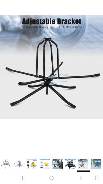 Derulator teava pardoseala