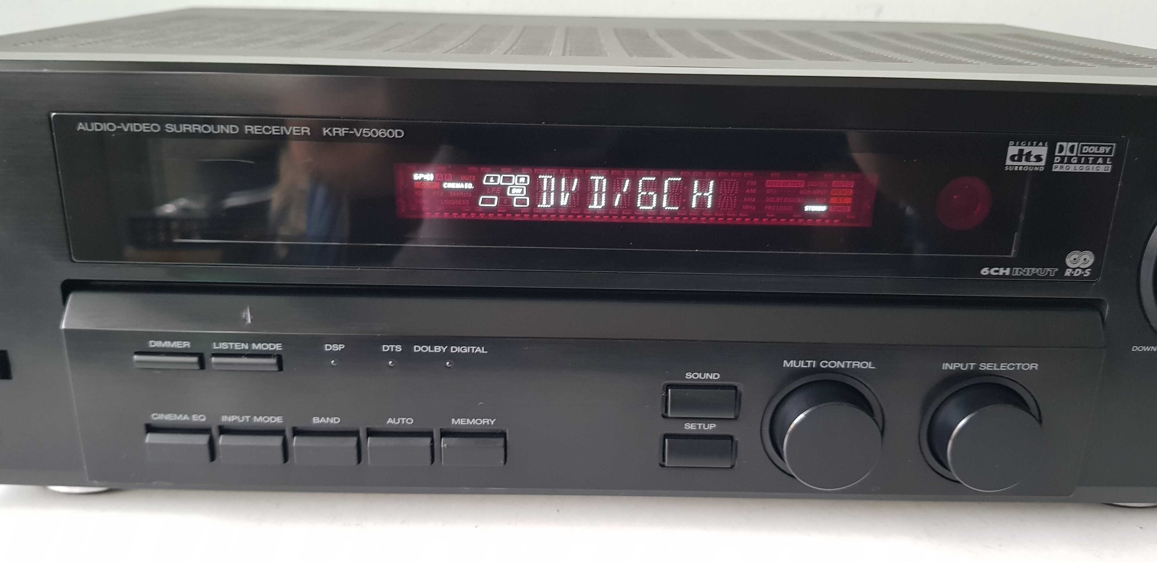 Kenwood KRF V 5060 D amplificator 5.1 muzica filme arta