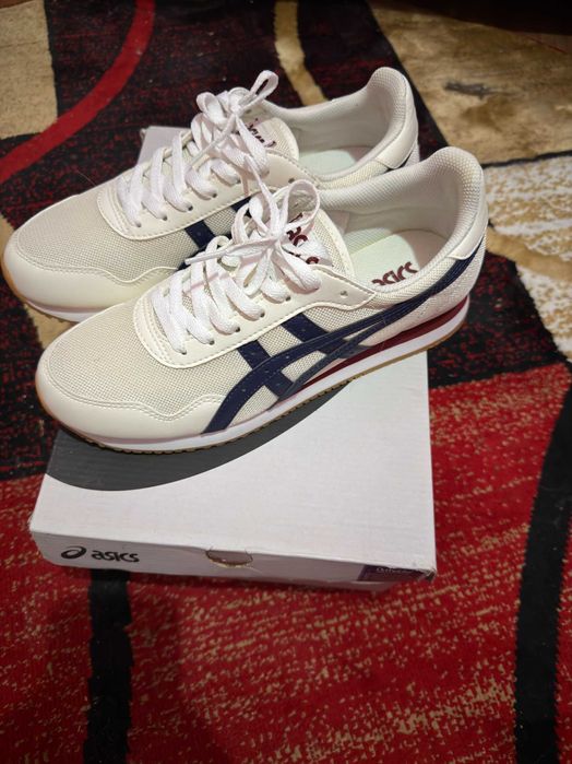 Asics Tiger Runner alb indigo vintage