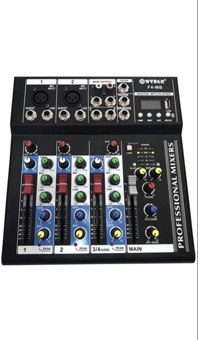 Mixer audio cu blutooth