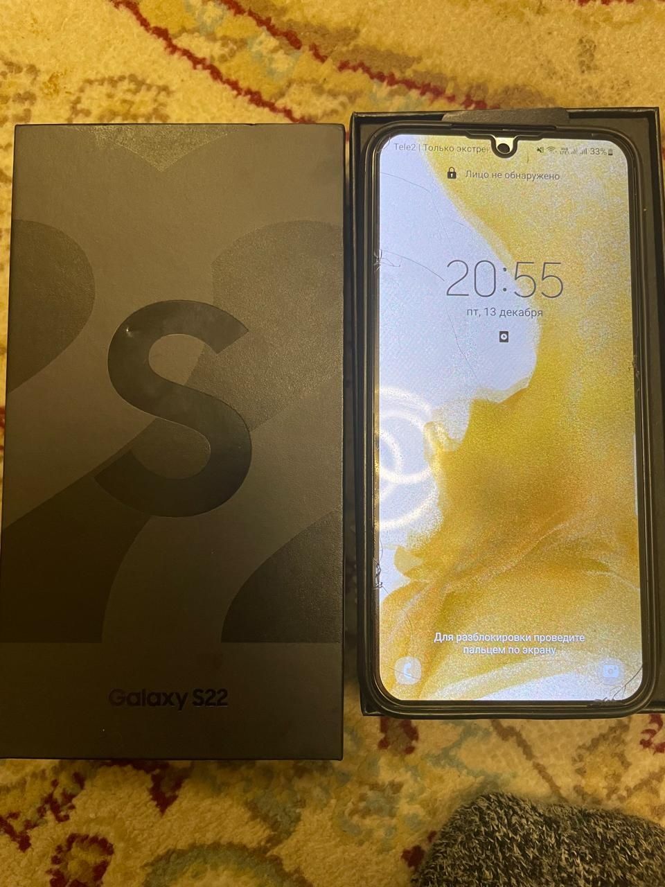 Samsung S22 почти новый 128 гб