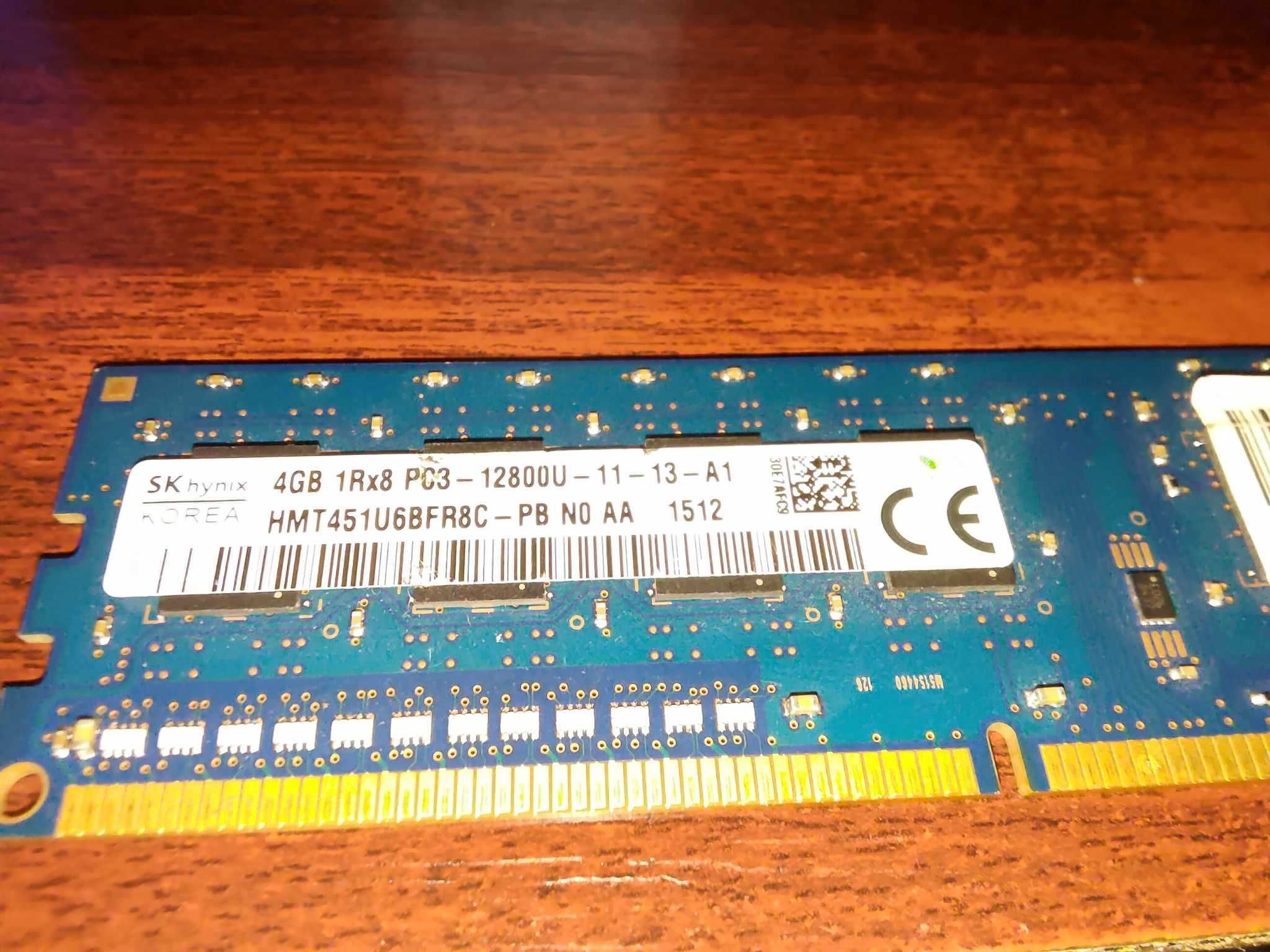 Memorie 4GB Hynix DDR3 1600MHz, PC3-12800