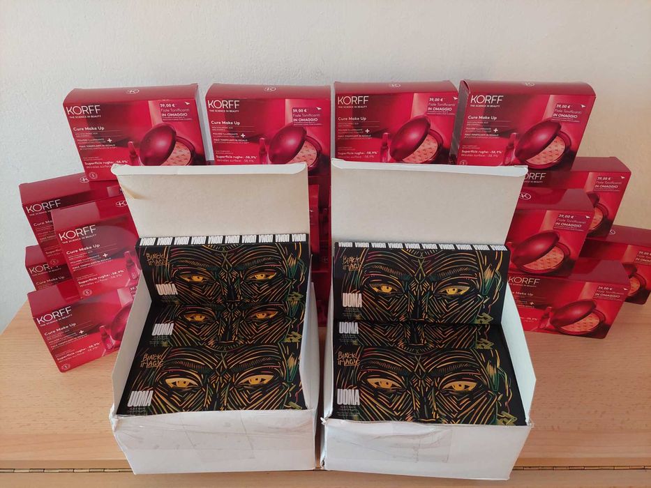 Tratament Facial Korff SET  ,Paleta de culori Uoma Black Magic