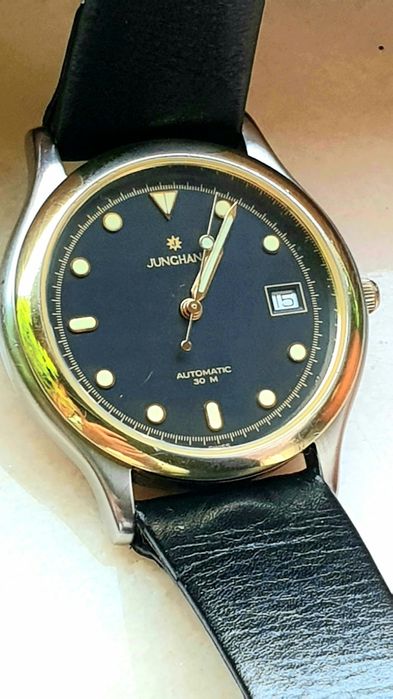Ceas de mînă bărbați/femei JUNGHANS automatic anii '80