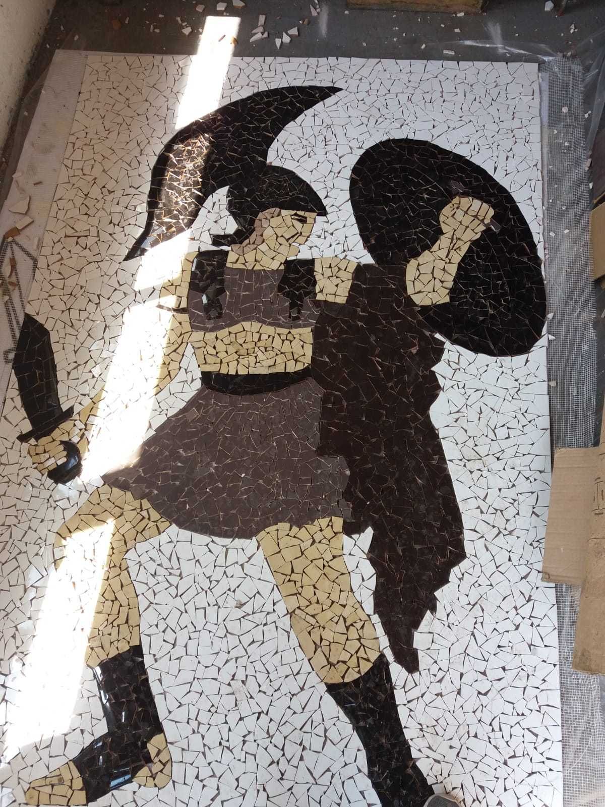 Sigla Logo Reclama mozaic ceramica Amenajari