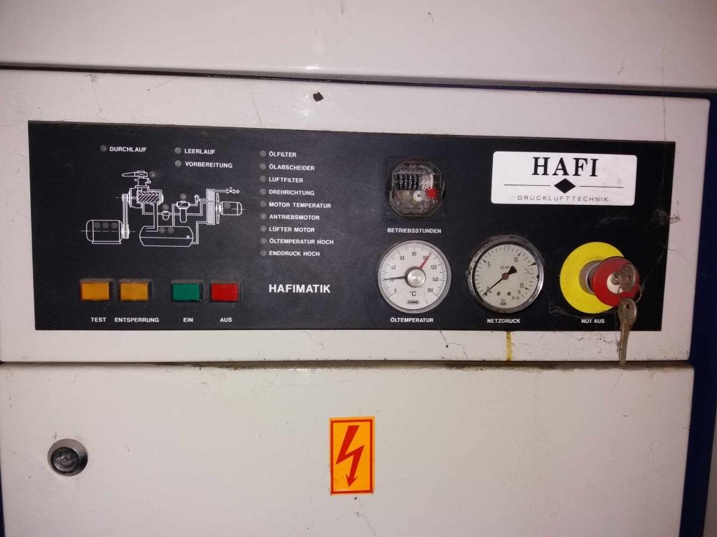 Винтов компресор HAFI 37kW кВ