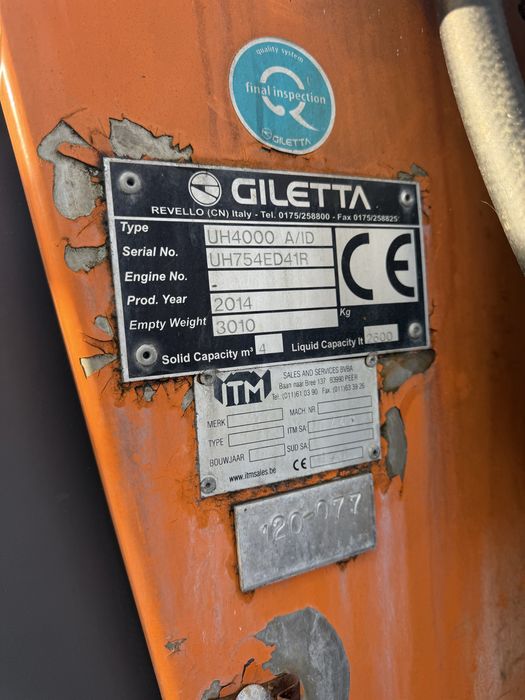 Vand sararita Giletta 4 mc