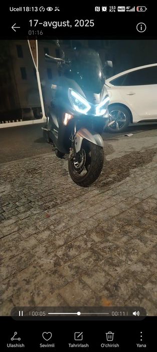 Tiger JST motorli skuter