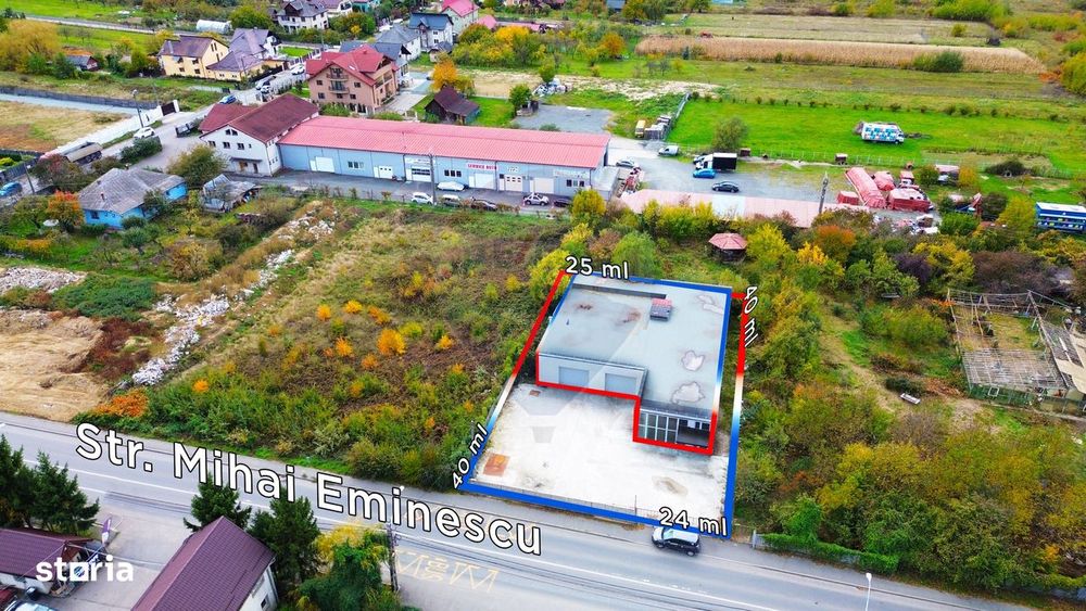 Spațiu industrial - strada Mihai Eminescu