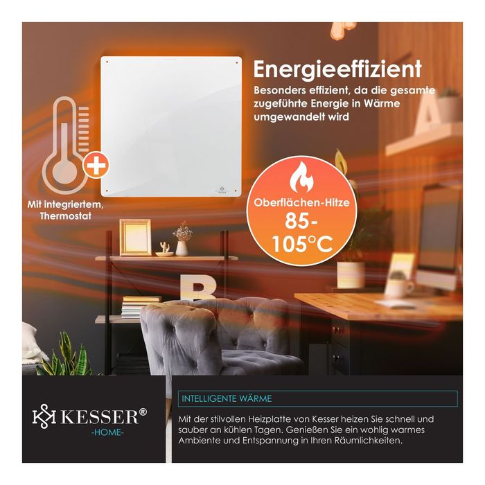 Инфрачервен керамичен нагревател KESSER: е-но ефективен и екологичен
