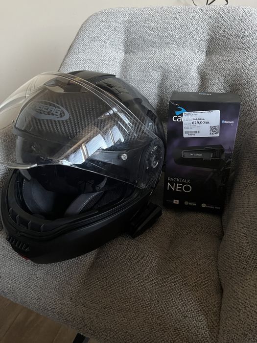 Каска за мотоциклет Caberg Levo Carbon S размер