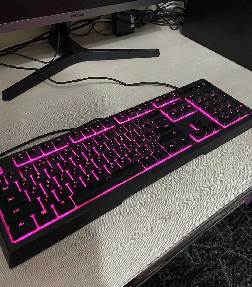 Razer RGB Ornata Chroma + Logitech RGB G102