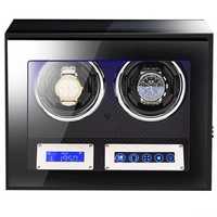 Cutie intors ceasuri automatice iUni, Luxury Watch Winder 2 Carbon