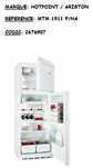 Frigider Hotpoint Ariston MTM 1911 F/HA