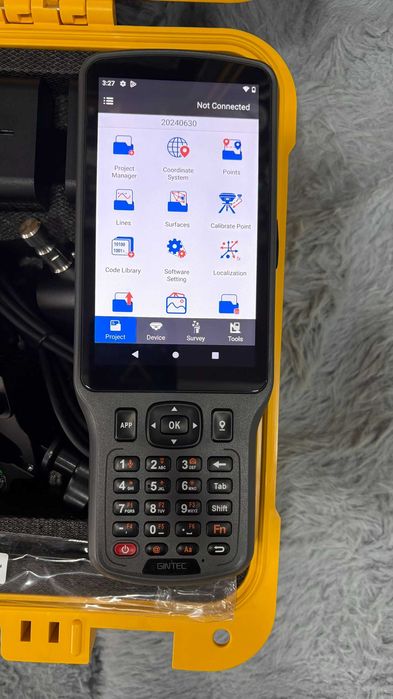 GINTEC G50 laser rosu+IMU 120+AR Camera Gnss GPS RTK CHC Trimble South