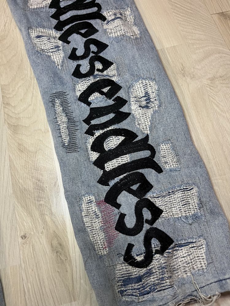 Endless Vlone дънки ( Nike Jordan Lv Evisu Balenciaga Yeezy Corteiz )