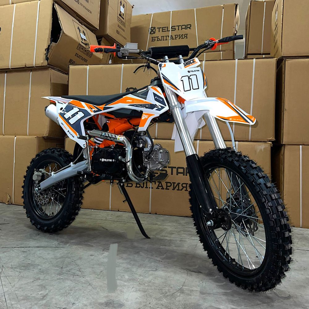 Кросов мотор TELSTAR 125CC с усилена рамка 2025
