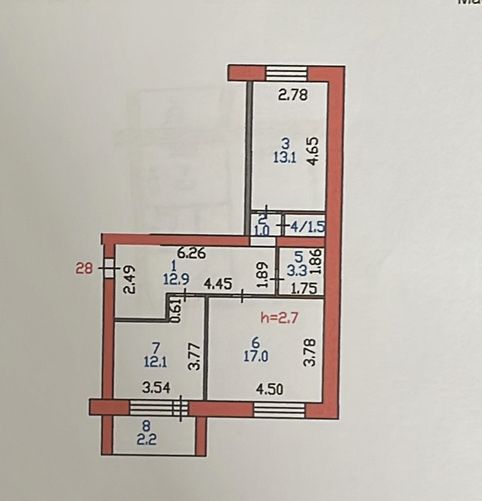 Продаются 2 комн квартиры от застройщика