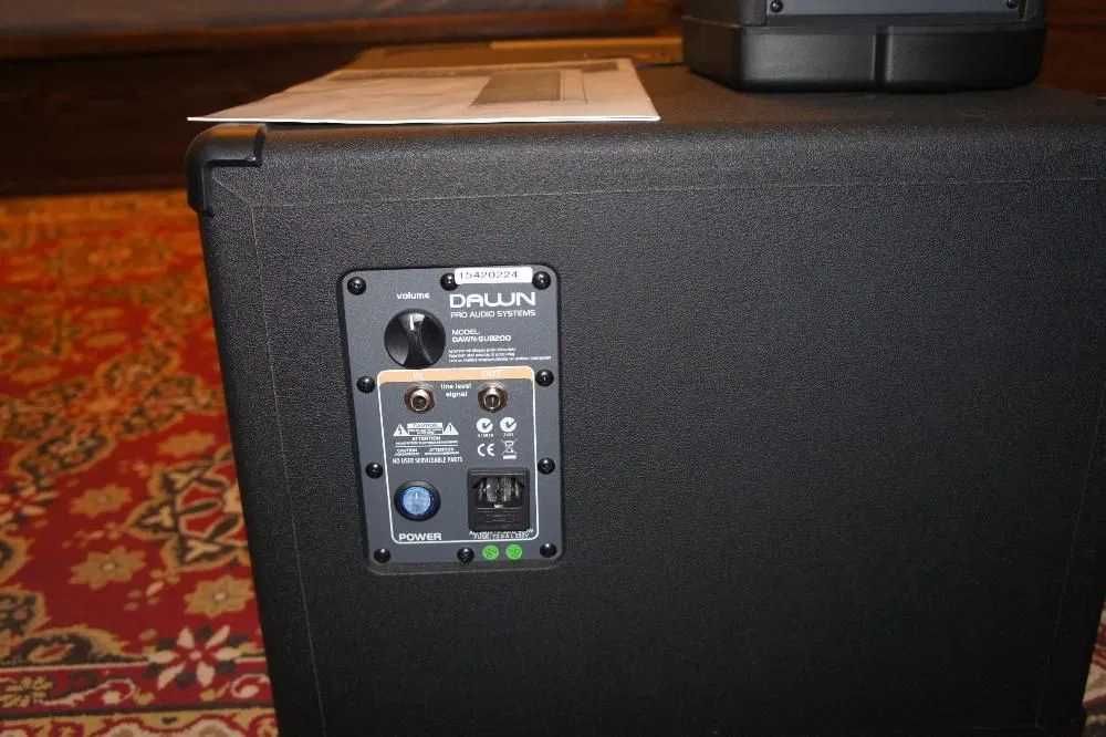 Sistem PA activ cu bluetooth, DAWN Pro Audio T100 System