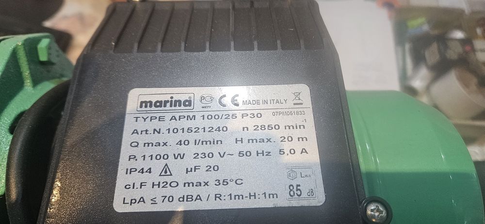 Hidrofor marina 1100Watt