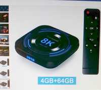 Ultra HD 8K Video si 4GB+64GB mini PC