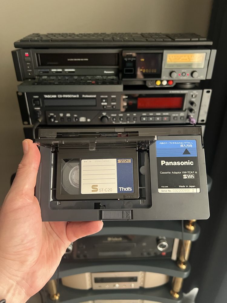 Maxell XR-20 S-VHS-C