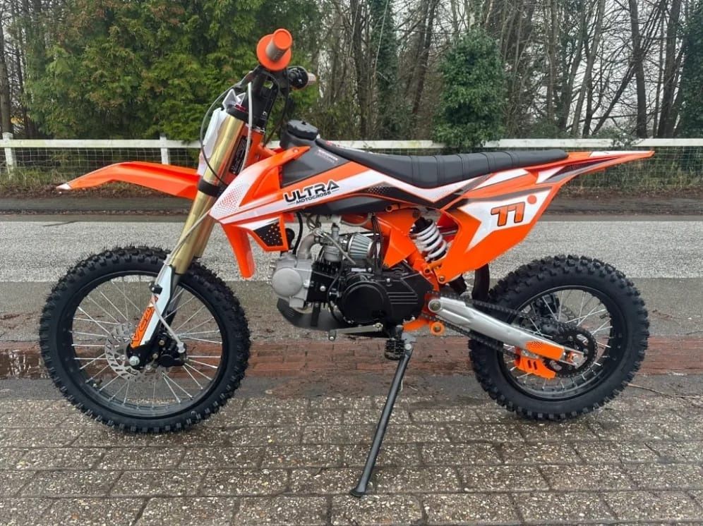 Motor cross Bike Dirt Pit Enduro motoretă Ultrq 125cc 17 14 inch NOU