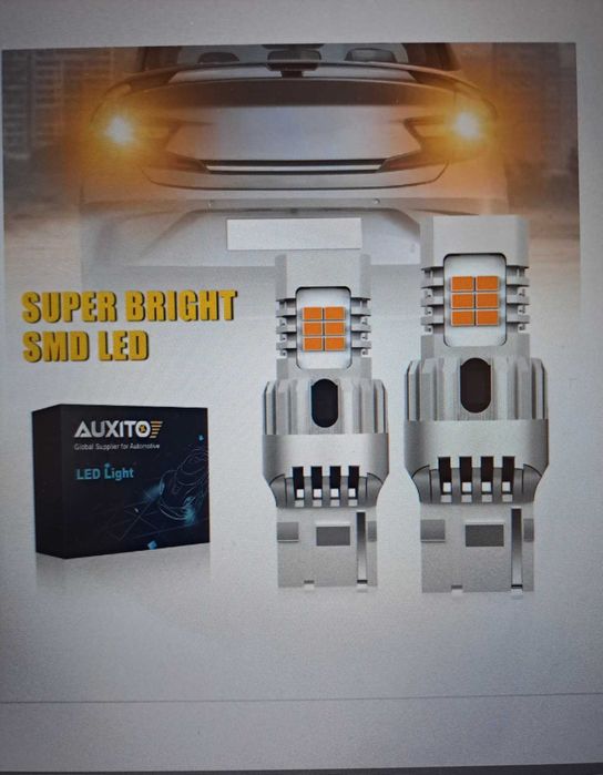 AUXITO 2Pcs Canbus T20 WY21W LED W21W 7440