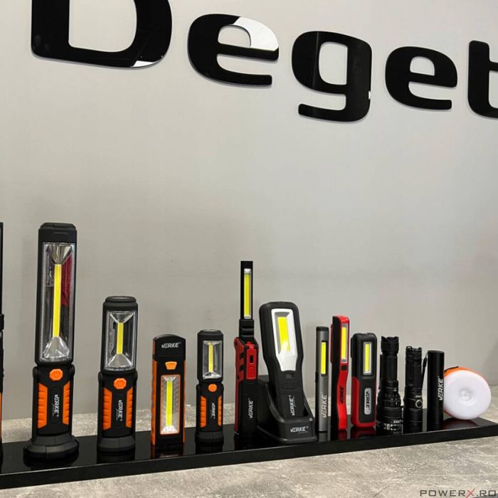 Lampa pentru atelier 3w + 1w, usb, led, Verke