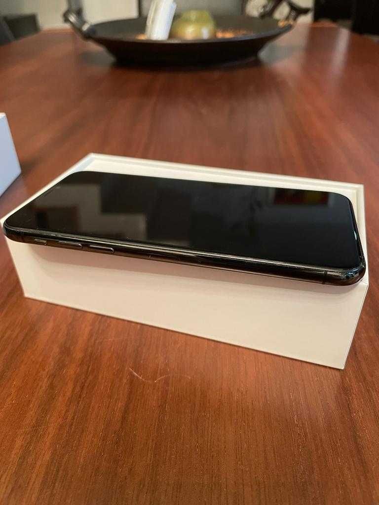 Iphone X space grey+ husa spigen antisoc