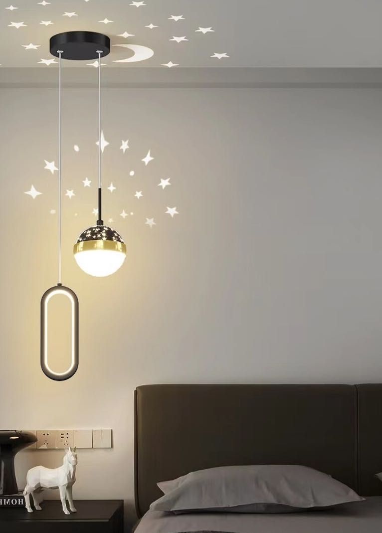 2 бр Led осветление с дистанционно управление, 42W, черен