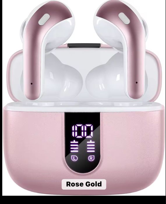 Căști wireless X08 – Sunet clar, Bluetooth 5.3,