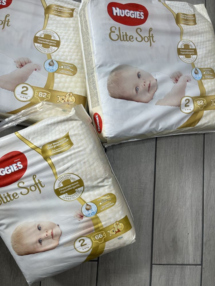 Huggies Elite Soft nr. 2 noi 230 buc