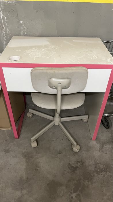 Set Birou de Copii și Scaun Ergonomic - IKEA (Folosite)