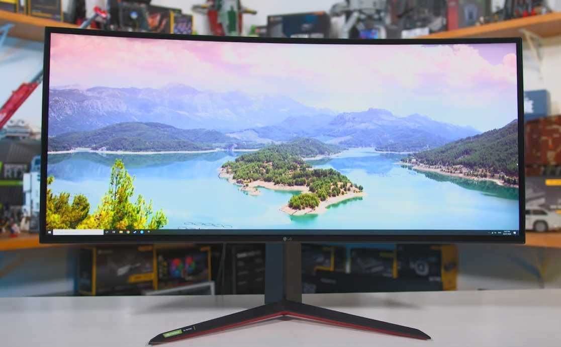 Monitor Gaming curbat 34 LED Nano IPS LG 34GN850-B 2k 160hz g-Sync