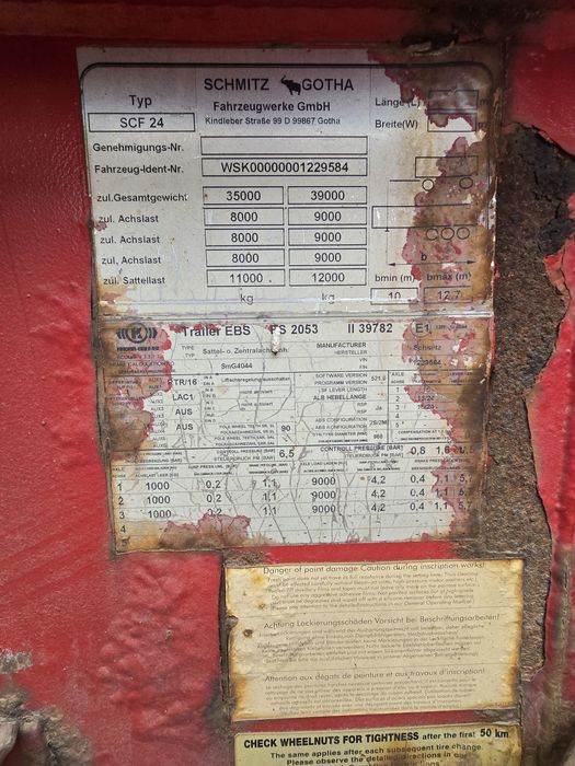 Semiremorca transport container Schmitz