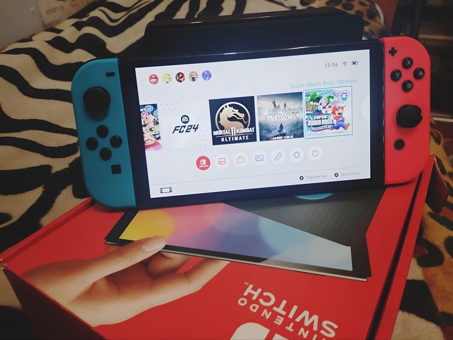 Прошитый Nintendo Switch OLED