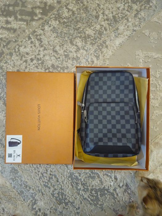 Барсетка Louis Vuitton кожа в фирменной
коробке