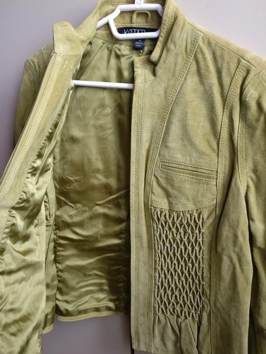 Geaca / jacheta de piele naturala intoarsa pentru femei