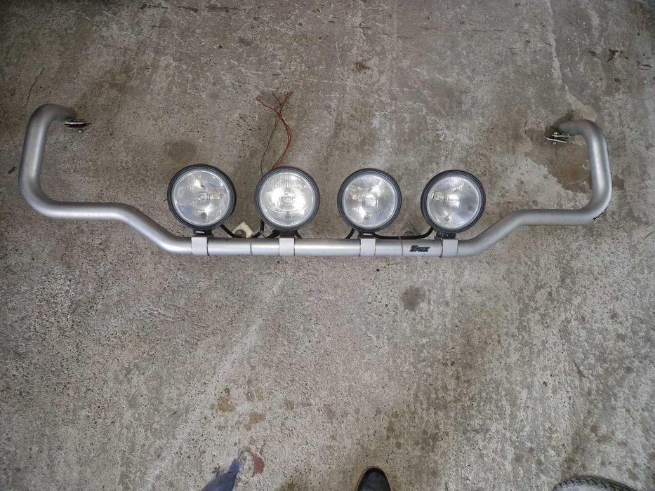 Bullbar/Bara Proiectoare Inox Cabina partea superioara