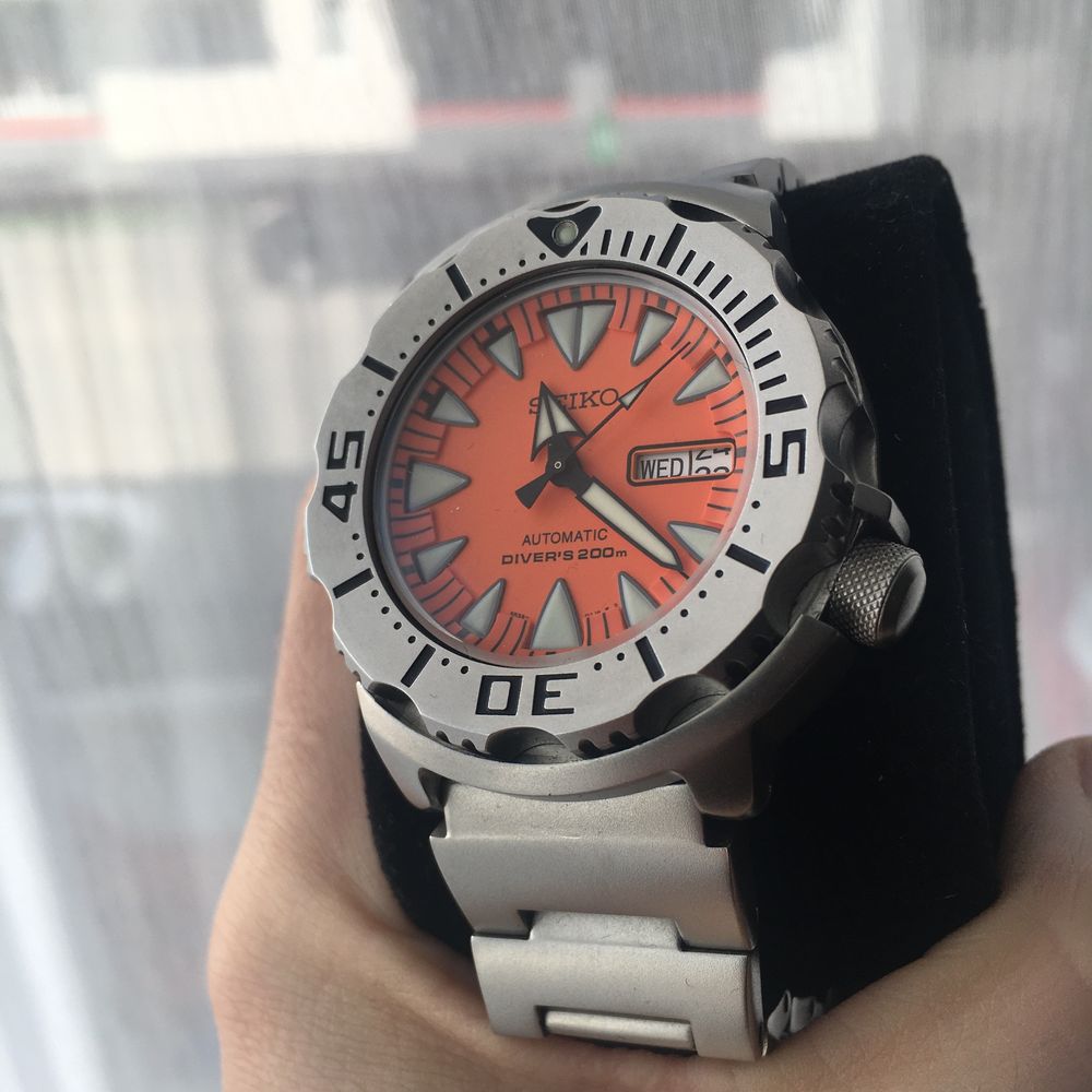 Seiko Monster Orange Srp309k1