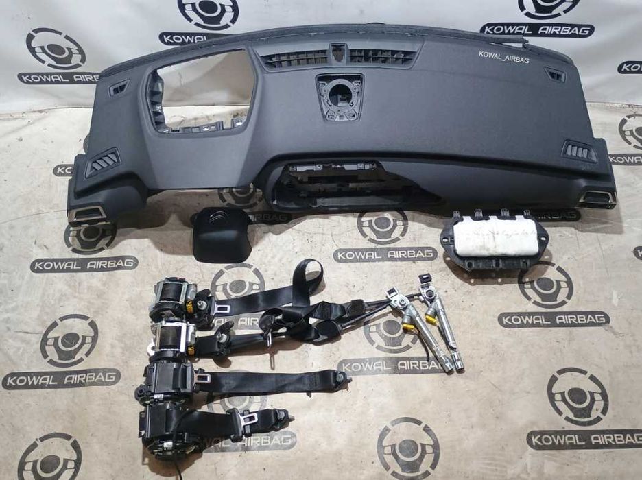Citroen C5 X kit airbag - plansa de bord - set centuri de siguranta