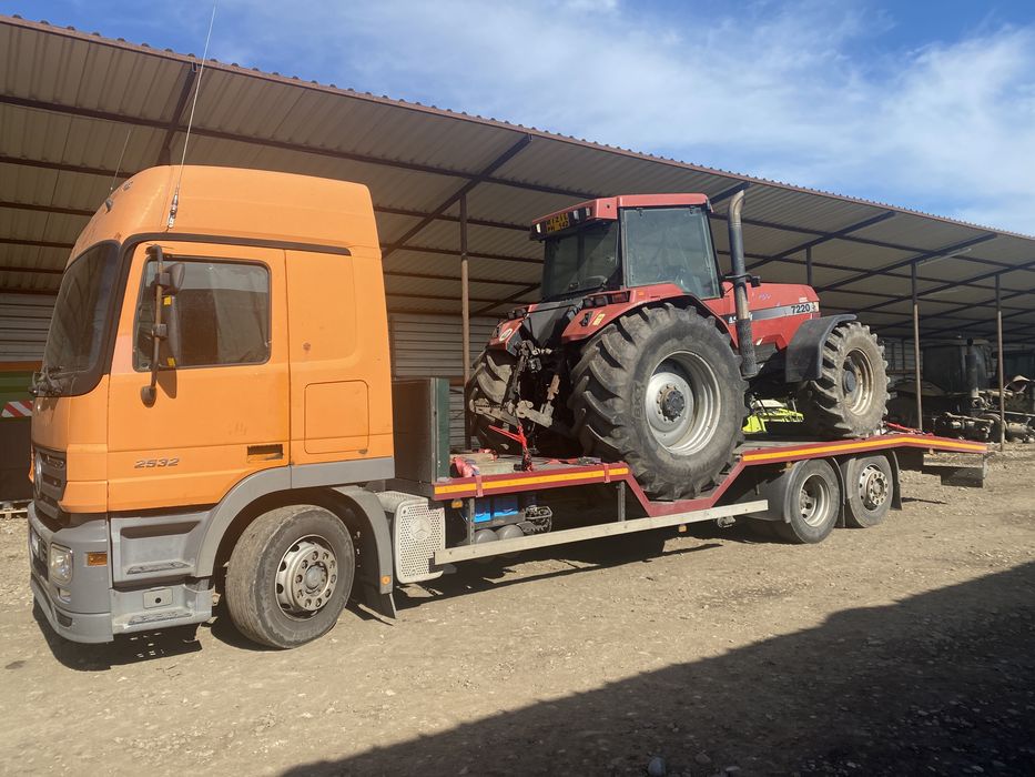 Tractari Slobozia Ialomita  - Platforma auto utilaje agricole