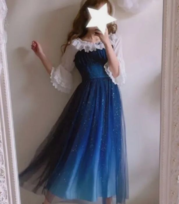 Платье + блузка комплект