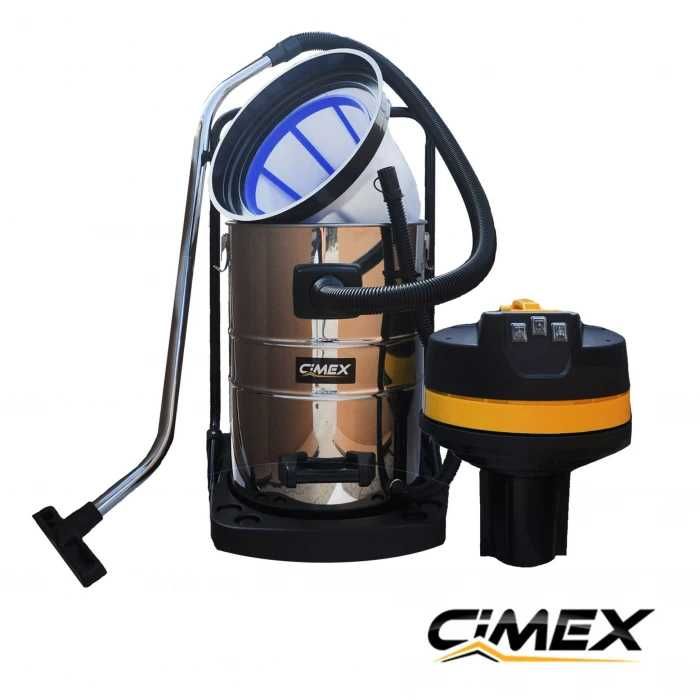 ПРОМО 14% Тримоторна прахосмукачка за сухо и мокро почистване CIMEX