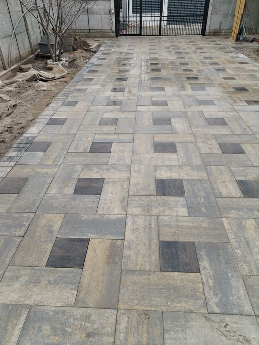 Montaj pavele și borduri