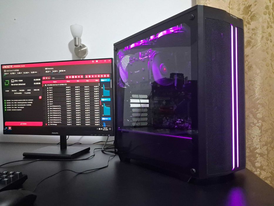 Unitate PC i7 10700K 5.1 GHz 8 core 16 thread 32GB RAM