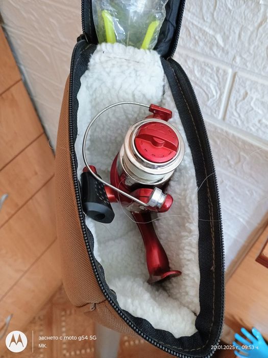 Шаранска пръчка Шимано, пълен комплект.